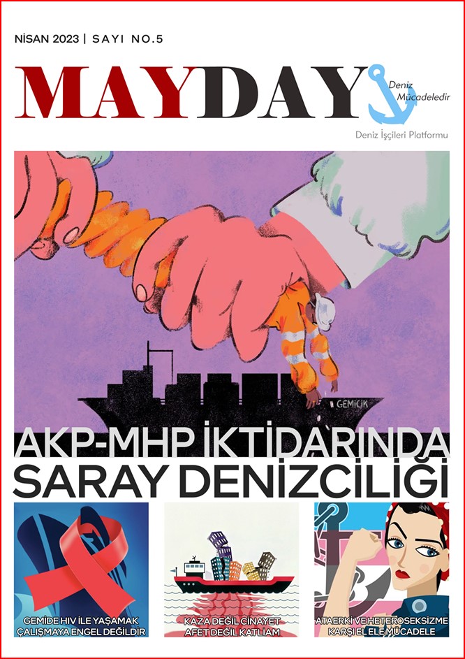 MayDay 5. Sayı Kapağı